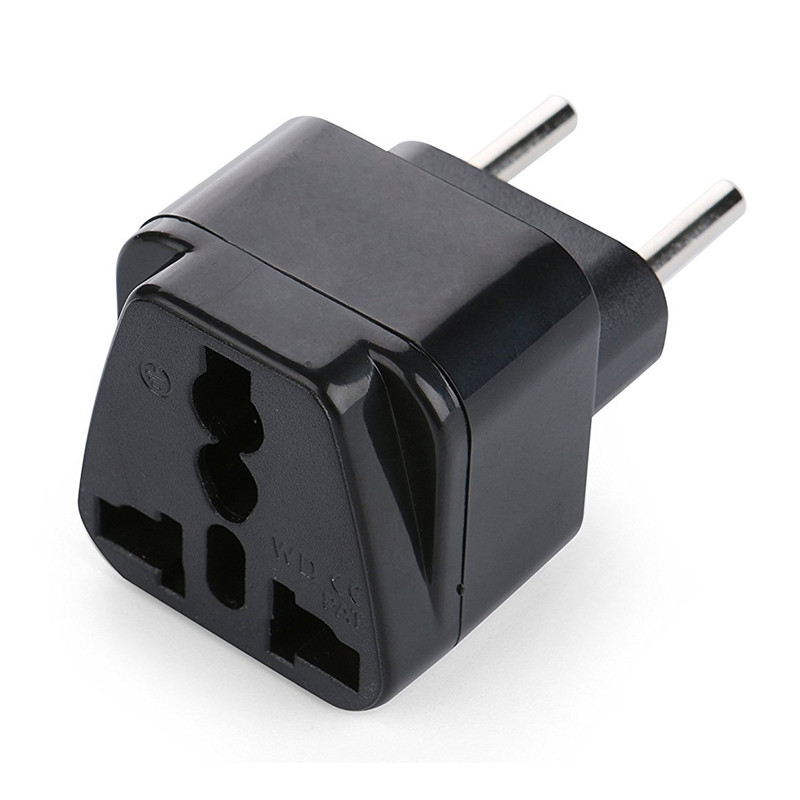 RRTRAVEL European plug adapter,Germany,Danmark,Finland,France,Norway,Poland,Portugal,South Korea, Austria, Italy, Belgium, Brazil, Bulgaria, Bameroon, Croatia